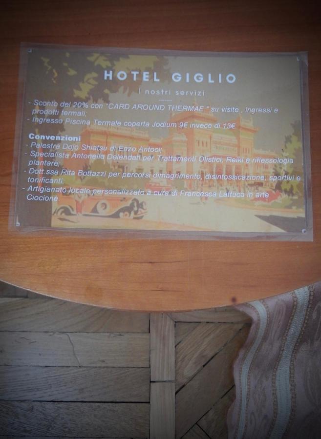 Hotel Giglio Salsomaggiore Terme Buitenkant foto